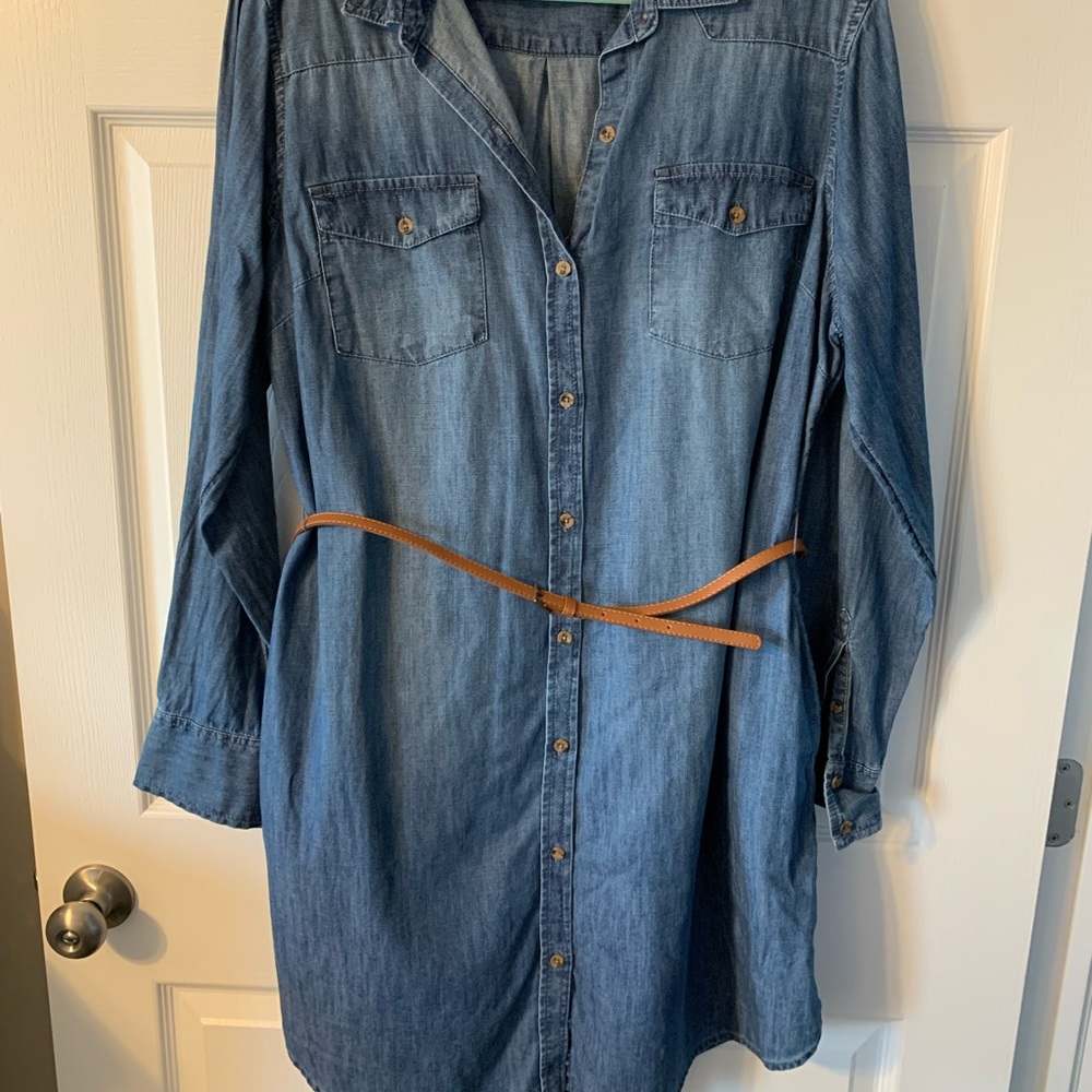 Merona Jean Dress with Belt